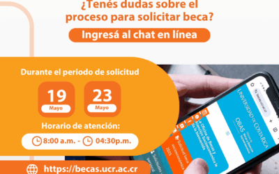 Chat en línea del proceso de solicitud de beca socioeconómica