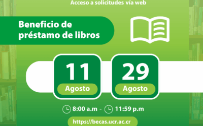 Solicitud de Préstamo de Libros del 11 de agosto al 29 de agosto