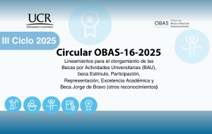 Circular OBAS-16-2025